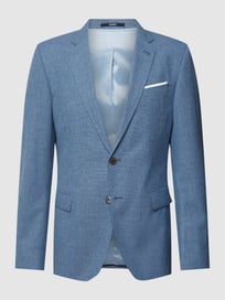 2-knoops colbert met paspelzak op de borst, model 'Herby' van JOOP! Collection Blauw / turquoise - 16