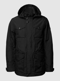 Jacke mit Pattentaschen Modell 'ATLANTIS MEN' von Wellensteyn Grau / Schwarz - 28