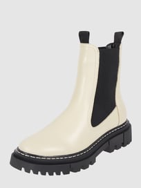 Chelsea Boots aus Leder von Tamaris Weiß - 22