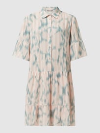 Jurk met all-over motief  van Jake*s Collection Roze - 29