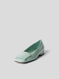 Slipper mit Label-Prägung von Sergio Rossi Blau / Türkis - 11