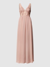 Abendkleid mit Zierperlen und Strasssteinen von Laona Rosa - 44
