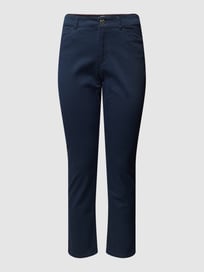 Broek met labelapplicatie van Christian Berg Woman Blauw / turquoise - 23