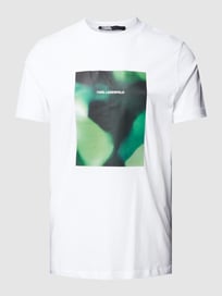 T-Shirt mit Label-Print von Karl Lagerfeld Weiß - 26