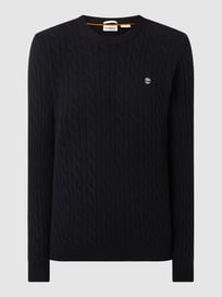 Pullover aus Merinowollmischung von Timberland Blau / Türkis - 11