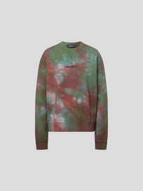 Sweatshirt im Batik-Look von Dsquared2 Grün - 16