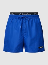 Zwembroek met elastische band met logo van Calvin Klein Underwear Blauw / turquoise - 39