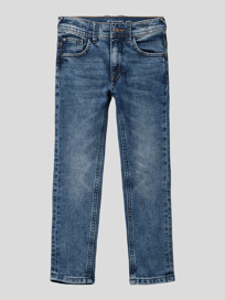 Slim fit jeans met verstelbare bandwijdte van Tom Tailor Blauw / turquoise - 27