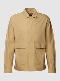 Hemdjacke mit Knopfleiste von Esprit Collection Weiß - 19