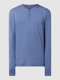 Pyjama-Oberteil mit Modal-Anteil von Jockey Blau / Türkis - 18