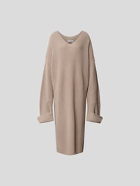 Strickkleid mit V-Ausschnitt von black palms the label Braun - 2