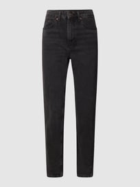 High waist jeans in used-look van BDG Urban Outfitters Grijs / zwart - 23
