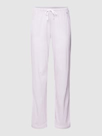 Pyjama-Hose mit Streifenmuster von s.Oliver RED LABEL Rot - 19