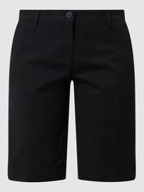 Korte chino met stretch, model 'Mia' van Brax Grijs / zwart - 20
