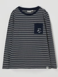Shirt met lange mouwen van katoen van Garcia Blauw / turquoise - 13