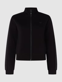 Sweatjacke aus Scuba  von Guess Activewear Grau / Schwarz - 37