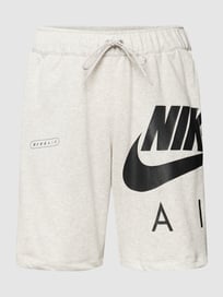 Sweatshorts met labelprint van Nike Wit - 30