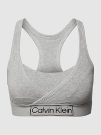 Bustier met labelopschrift van Calvin Klein Underwear Grijs / zwart - 21