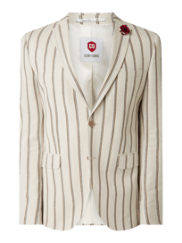 Slim Fit Sakko mit Leinen YOUR OWN PARTY by CG – CLUB of GENTS von CG - Club of Gents Weiß - 17