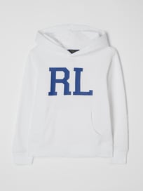 Hoodie mit Label-Detail von Polo Ralph Lauren Teens Weiß - 41