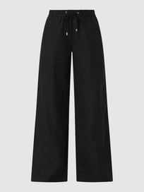 Comfortbroek van linnen van Esprit Grijs / zwart - 20