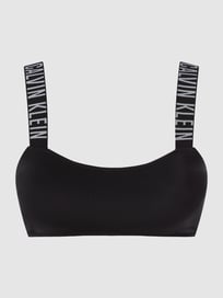 Bikinitop in bandeaumodel - gewatteerd van Calvin Klein Underwear Grijs / zwart - 25