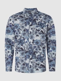 Slim Fit Business-Hemd aus Baumwolle von Fil Noir Blau / Türkis - 13