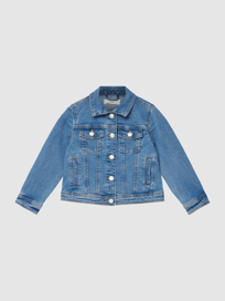 Jeansjacke mit Kontrastnähten Modell 'allegra' von Mango Blau / Türkis - 22