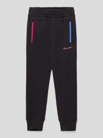 Sweathose mit Logo-Print  von CHAMPION Grau / Schwarz - 21