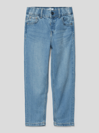 Tapered fit jeans met labeldetail, model 'SYDNEY' van Name It Blauw / turquoise - 13