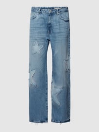 Jeans mit Knopf- und Reißverschluss von REVIEW Blau / Türkis - 24