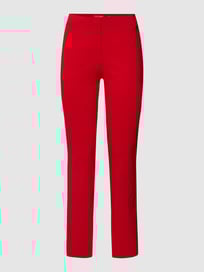 Hose mit Teilungsnähten Modell 'INA' von STEHMANN Rot - 27