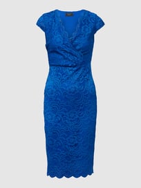 Cocktailkleid mit Kappärmeln von Lipsy Blau / Türkis - 40
