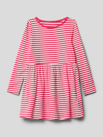 Jurk met streepmotief, model 'VALENTINA' van Name It Roze - 13
