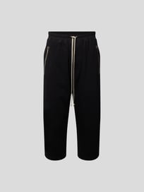 Sweathose mit low crotch Design von Rick Owens Grau / Schwarz - 34