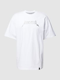 T-Shirt mit Label-Print von KARL KANI Weiß - 8