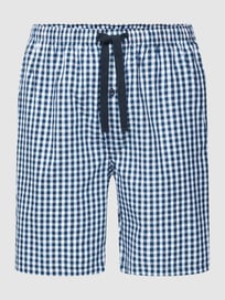 Pyjama-Shorts mit Knopfverschluss von Götzburg Wäsche Blau / Türkis - 42