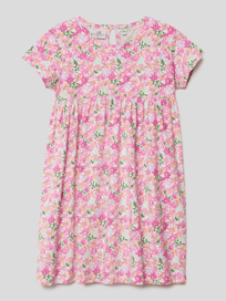 Jurk met all-over bloemenmotief van Happy Girls Roze - 43