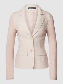Blazer in gebreide look van Marc Cain Wit - 44