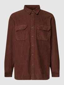 Ribcordoverhemd met kentkraag van Levi's® Bruin - 7