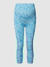 Zwangerschapslegging met dierenmotief, model 'Nava' van Mamalicious Blauw / turquoise - 6