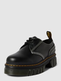 Veterschoenen van leer, model 'Audrick 3i Qltd Shoe' van Dr.Martens Grijs / zwart - 33