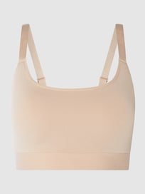 Bralette mit wattierten Cups Modell 'Go Allround'  von Sloggi Weiß - 23