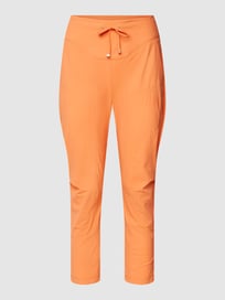 Joggingbroek met tunnelkoord, model 'GIRA' van Raffaello Rossi Oranje - 21
