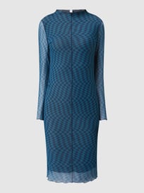 Kleid aus Mesh Modell 'Nellie'  von Only Blau / Türkis - 27