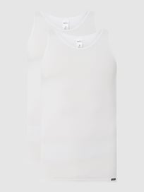 Tanktop aus Baumwolle im 2er-Pack von Skiny Weiß - 8