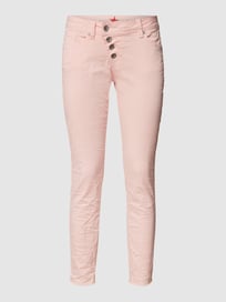 Broek met labeldetails van Buena Vista Oranje - 37