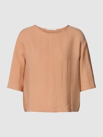 Oversized T-shirt met ronde hals van Lanius Oranje - 19
