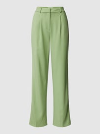Broek met bandplooi van Selected Femme Groen - 12
