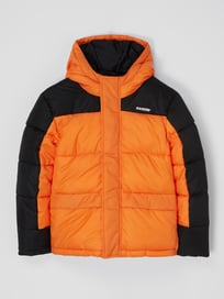 Steppjacke mit Kapuze Modell 'Toledo' von Raizzed Orange - 36
